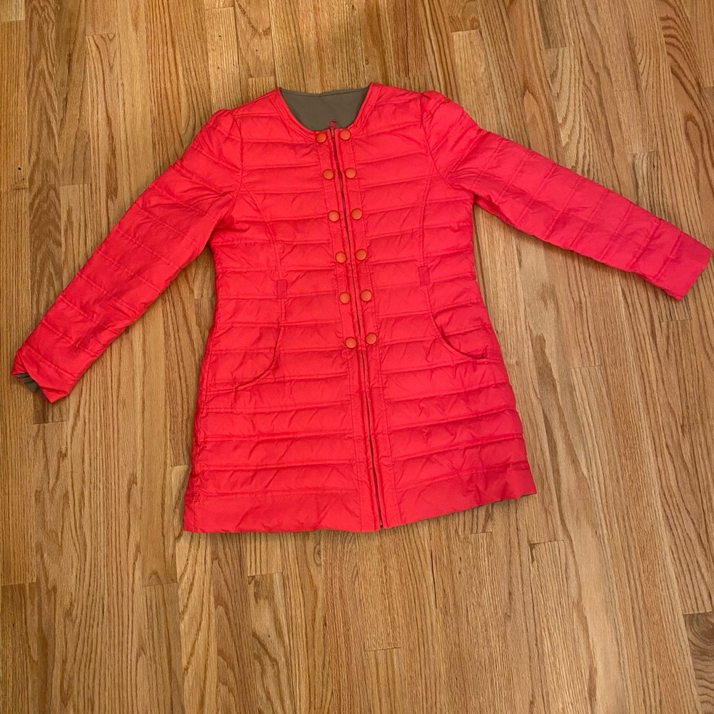 Thin down jacket